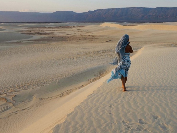 Cảnh quan trên đảo vô cùng đẹp mắt