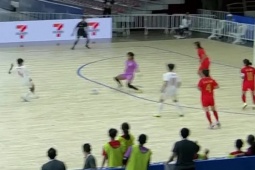 Video bóng đá futsal nữ Việt Nam - Myanmar: Ngược dòng đẳng cấp (SEA Games)
