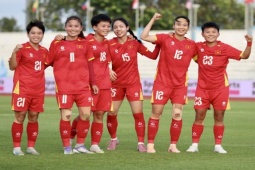 Trực tiếp bóng đá ĐT nữ Việt Nam - Indonesia: Huỳnh Như ấn định (SEA Games) (Hết giờ)