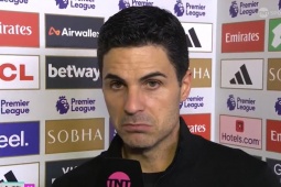 Arsenal thắng hú vía: Arteta "nổi đóa", chỉ trích đích danh sao phung phí