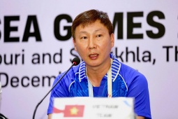 Trực tiếp họp báo U22 Việt Nam - U22 Philippines: Thầy Kim nói gì về đối thủ?