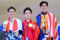 Kỳ tích HCV của nam sinh lớp 11, Việt Nam so kè nảy lửa bảng xếp hạng SEA Games