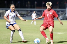 Video bóng đá ĐT nữ Thái Lan - Philippines: Vỡ òa luân lưu, hẹn đấu ĐT Việt Nam (Bán kết SEA Games)