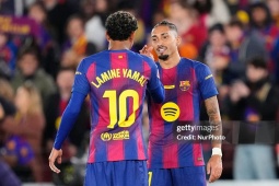 Bóng đá - Video bóng đá Barcelona - Osasuna: Hiệp 2 định đoạt, Raphinha lập đại công (La Liga)