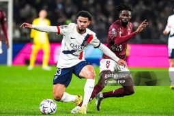 Video bóng đá Metz - PSG: Rượt đuổi 5 bàn, Mbaye cú đúp kiến tạo (Ligue 1)