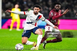 Video bóng đá Metz - PSG: Rượt đuổi 5 bàn, Mbaye cú đúp kiến tạo (Ligue 1)
