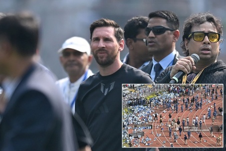 Tin mới nhất bóng đá tối 14/12: Messi “khó chịu” trong khuôn khổ GOAT Tour tại Ấn Độ