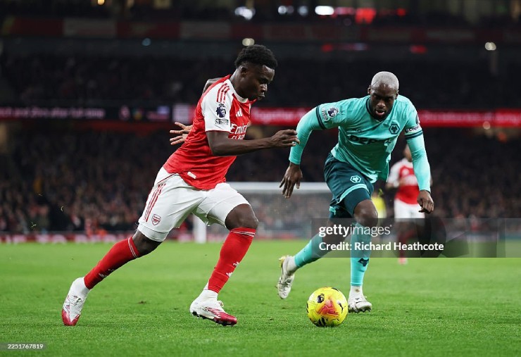Trực tiếp bóng đá Arsenal - Wolves: 2 bàn cuối trận, Emirates mở tiệc (Hết giờ) - 1