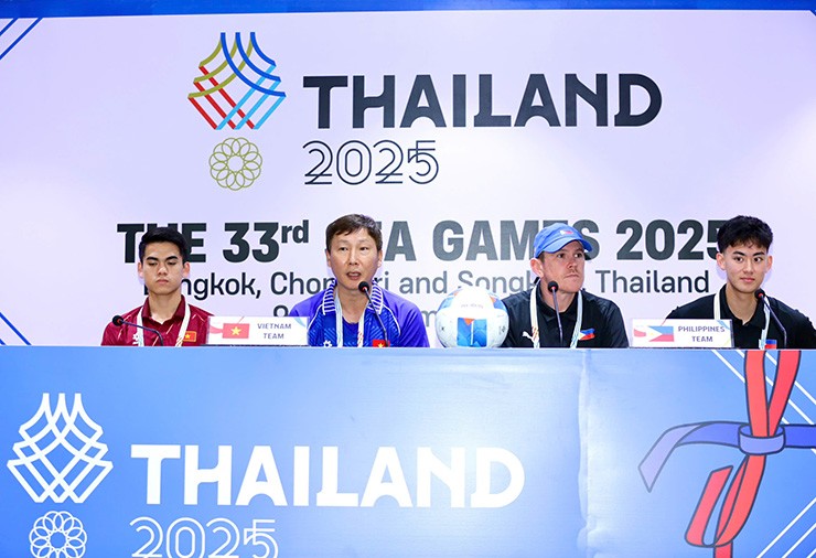 Họp báo U22 Việt Nam - U22 Philippines: Thầy Kim muốn tiến xa hơn bán kết, đối thủ sẵn sàng đá luân lưu - 4