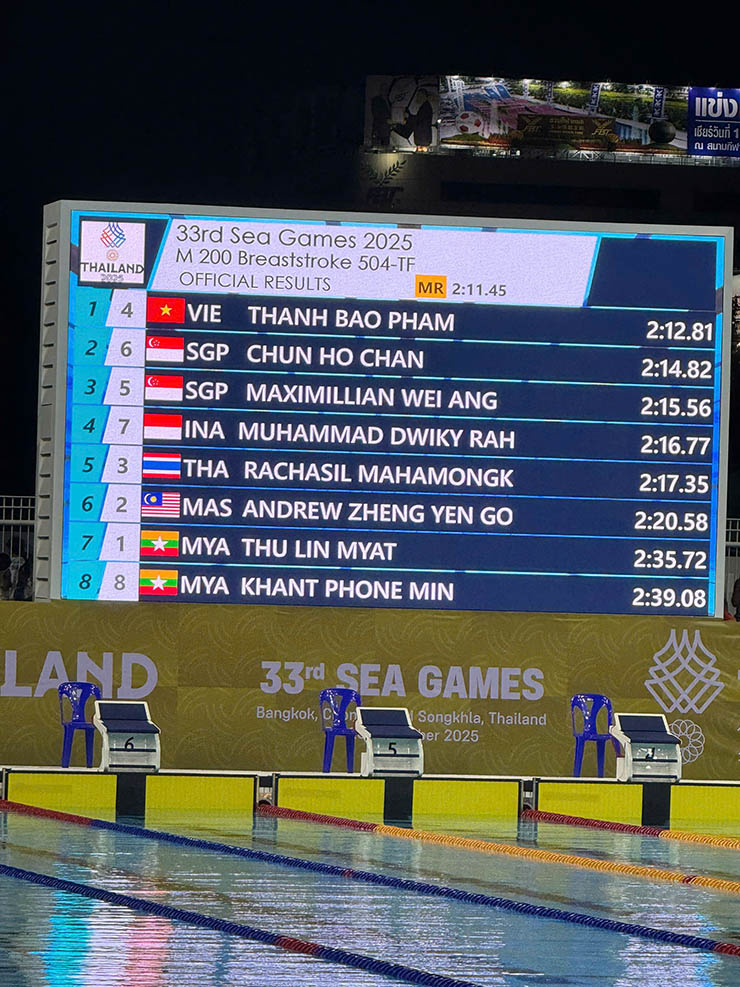 Trực tiếp SEA Games 33, đoàn Việt Nam thi đấu 14/12: Tuyển bóng bàn thua ngược Singapore ở chung kết - 8