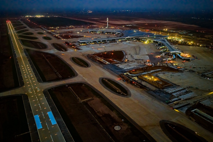 Hình ảnh sân bay Long Thành trước giờ đón chuyến bay đầu tiên - 3