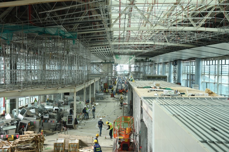 Hình ảnh sân bay Long Thành trước giờ đón chuyến bay đầu tiên - 2