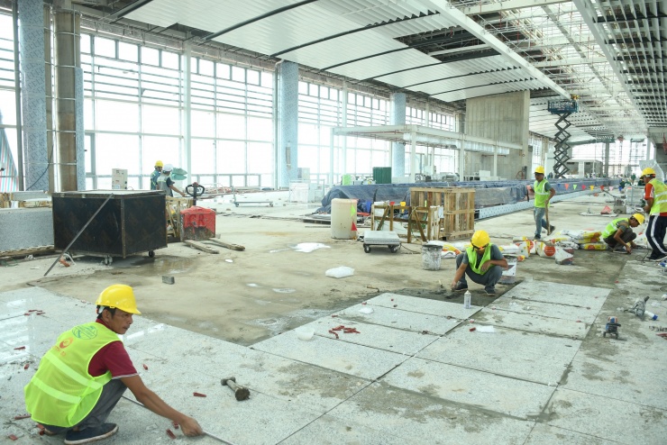 Hình ảnh sân bay Long Thành trước giờ đón chuyến bay đầu tiên - 6