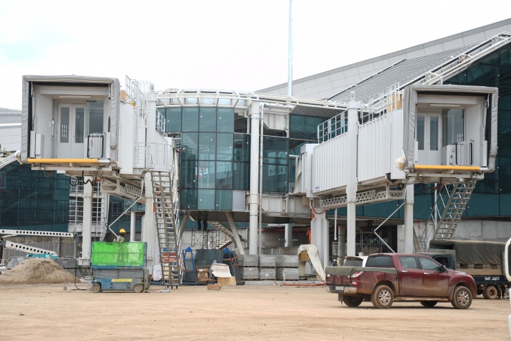 Hình ảnh sân bay Long Thành trước giờ đón chuyến bay đầu tiên - 7