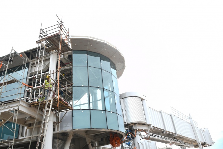 Hình ảnh sân bay Long Thành trước giờ đón chuyến bay đầu tiên - 8