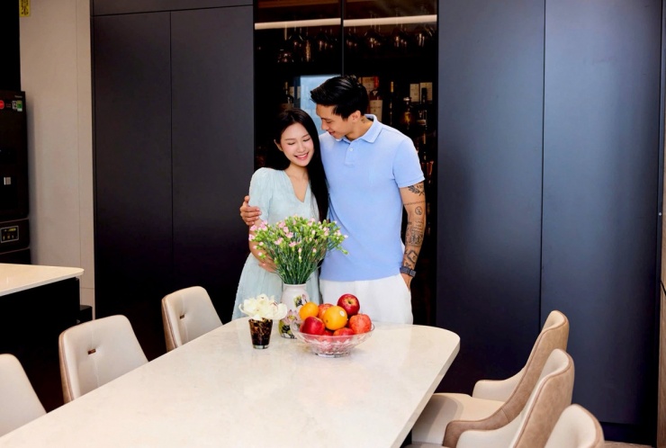 Không gian biệt thự 4 tầng của Đoàn Văn Hậu - Doãn Hải My - 6