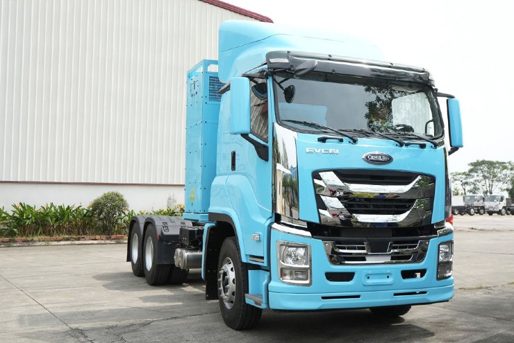 Xe tải điện hạng nặng đầu tiên có mặt tại Việt Nam