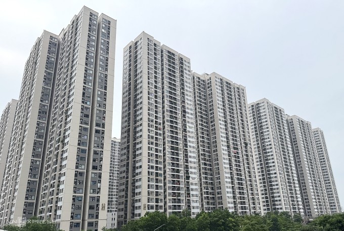 Một khu căn hộ đã bàn giao tại phía tây Hà Nội. Ảnh: Ngọc Diễm