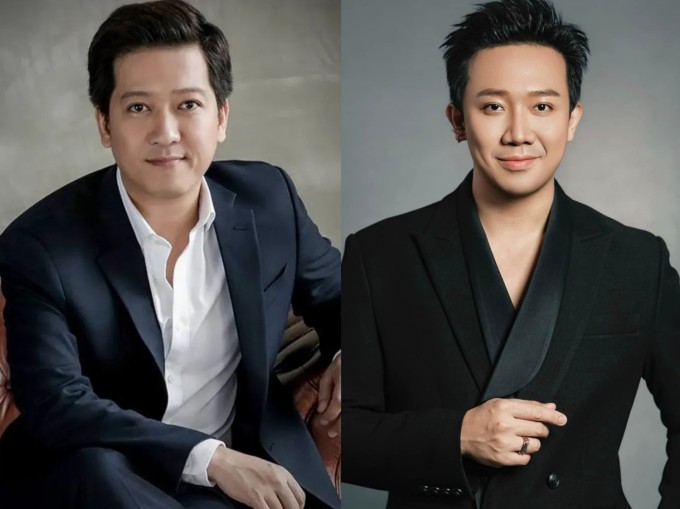 Trường Giang (trái) và Trấn Thành là hai cây hài - MC nổi tiếng màn ảnh miền Nam. Ảnh: Nhân vật cung cấp