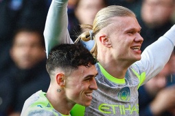 Nóng bảng xếp hạng Ngoại hạng Anh: Man City & Aston Villa tiếp tục bám sát Arsenal