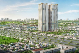 Giá nhà vượt tầm với, Diamond Boulevard trở thành lựa chọn cho người trẻ với 35 triệu/m2