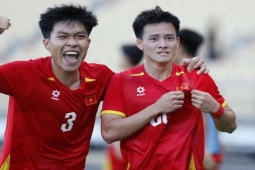 Video bóng đá U22 Việt Nam - U22 Philippines: Bật tung cảm xúc phút 89, ngất ngây vé chung kết (BK SEA Games 33)