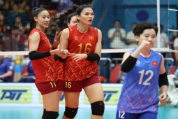 Đỉnh cao "chân dài" bóng chuyền Việt Nam, thắng ngược Thái Lan set 4 chung kết SEA Games