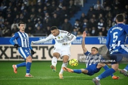 Video bóng đá Alaves - Real Madrid: Mbappe, Vinicius & Rodrygo lập đại công (La Liga)
