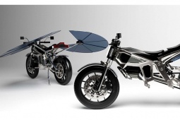 Độc đáo: Xe máy điện chạy bằng năng lượng mặt trời, không tốn chi phí vận hành