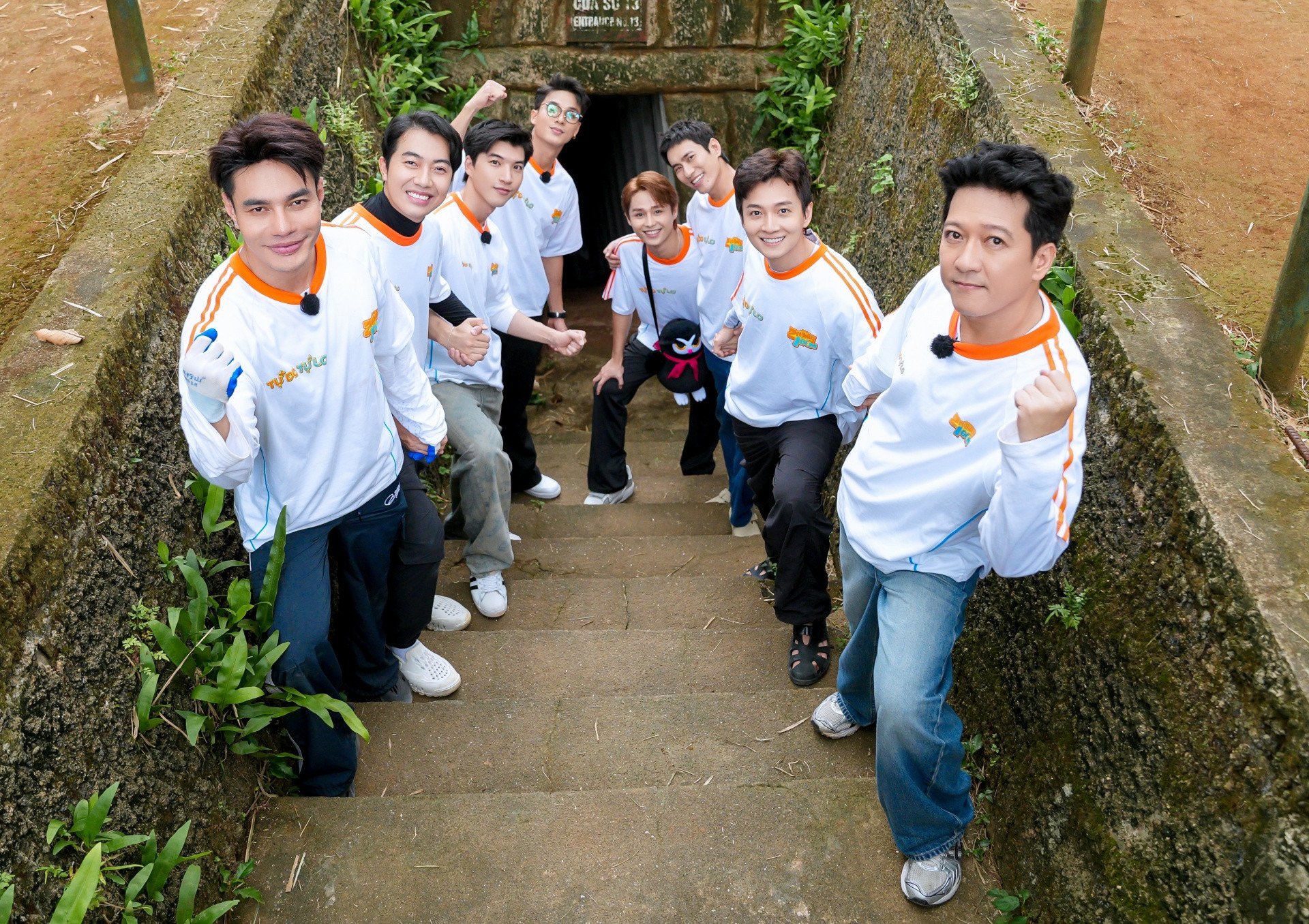 Dàn người chơi ở chặng Quảng Trị.