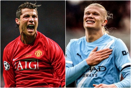 Haaland vượt thành tích ghi bàn của Ronaldo, đua "Giày vàng" khốc liệt cùng Kane & Mbappe