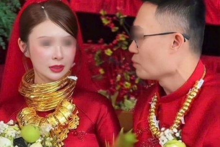 Đám cưới của cô dâu ở xã Sông Đốc, tỉnh Cà Mau gây "bão" mạng xã hội