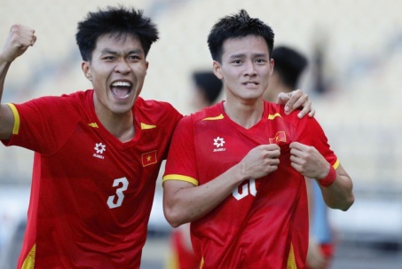 Video bóng đá U22 Việt Nam - U22 Philippines: Bật tung cảm xúc phút 89, ngất ngây vé chung kết (BK SEA Games 33)