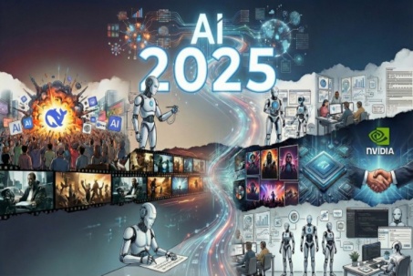 AI 2025 - từ cơn sốt DeepSeek đến những cú bắt tay tỷ USD