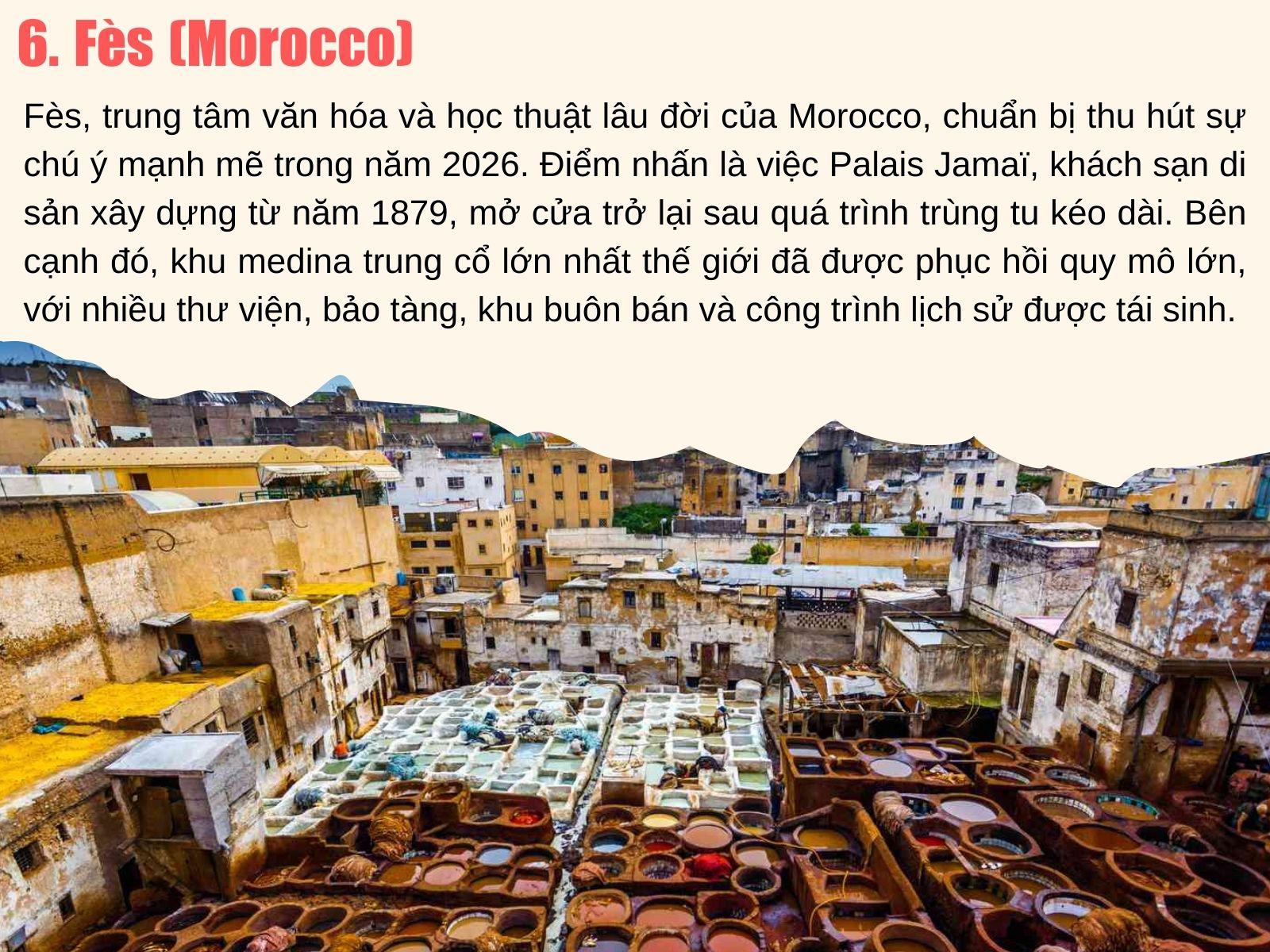 9 điểm đến tuyệt vời nhất thế giới năm 2026 - 6