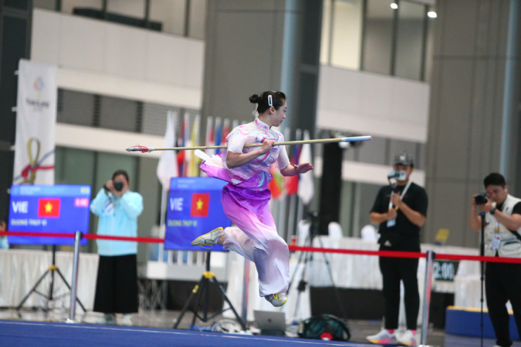 Chủ nhà SEA Games "ép bài" khó, Thúy Vi chấp nhận trắng tay để hướng tới ASIAD - 5