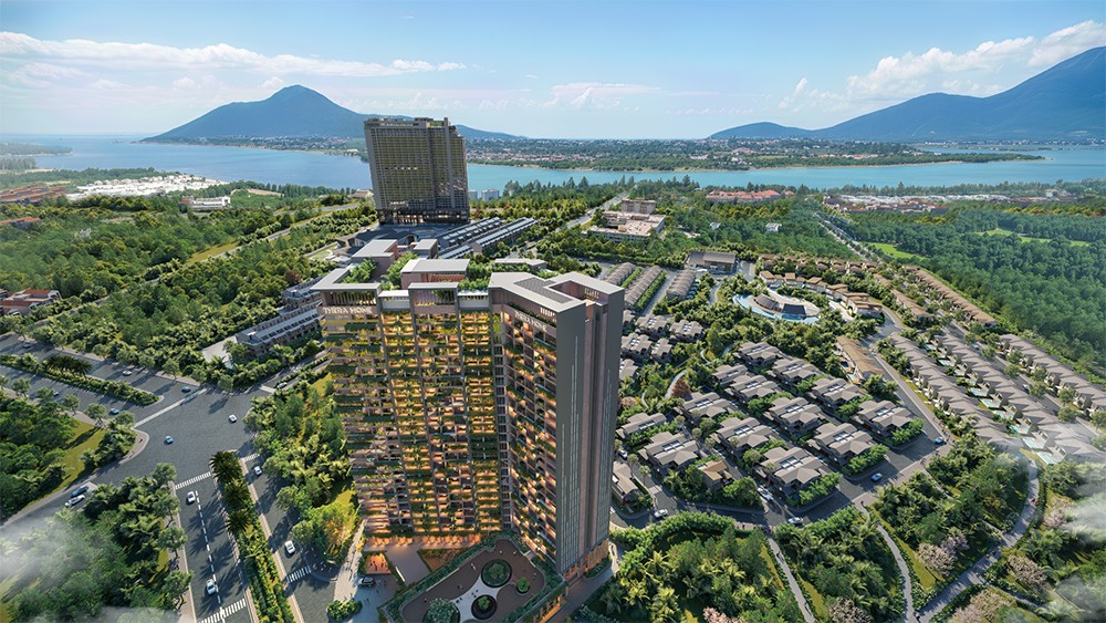 Tokyu Retreat nằm tại Tổ hợp nghỉ dưỡng khoáng nóng 5 sao Lynntimes Thanh Thủy