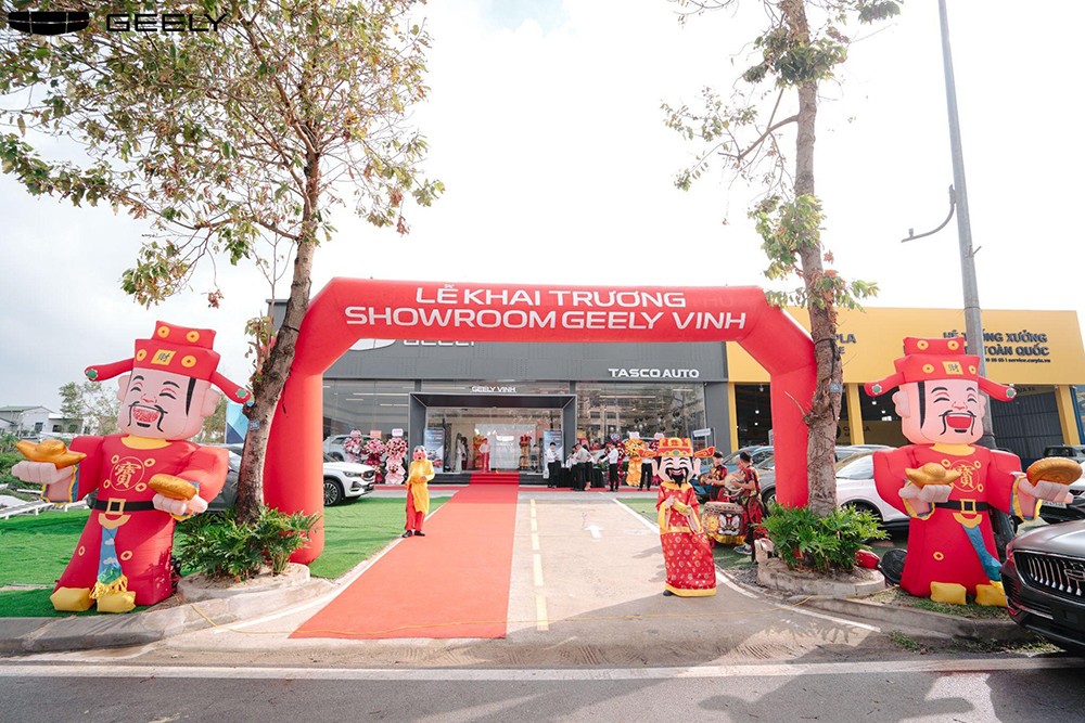 Geely liên tục mở thêm các đại lý mới, mở rộng hệ thống phân phối trên khắp cả nước.