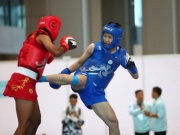 Văn Chưởng và Thu Thủy đánh như "phim chưởng", giật 2 HCV cho wushu Việt Nam