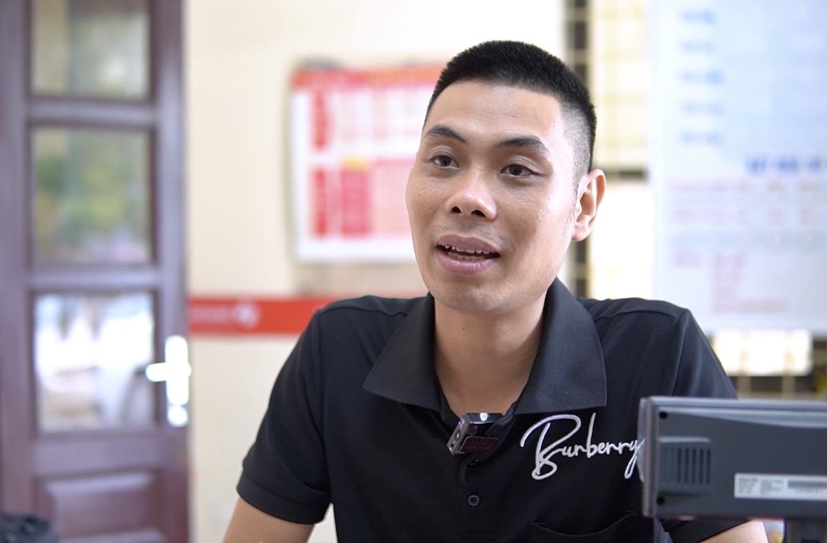 Khách hàng Nguyễn Bảo Chung (36 tuổi).