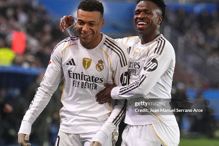 Mbappe tiếp tục gánh Real Madrid