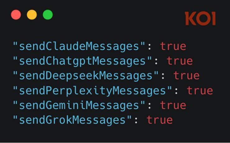 Mọi thông tin trò chuyện với các chatbot AI đều bị Urban VPN thu thập.