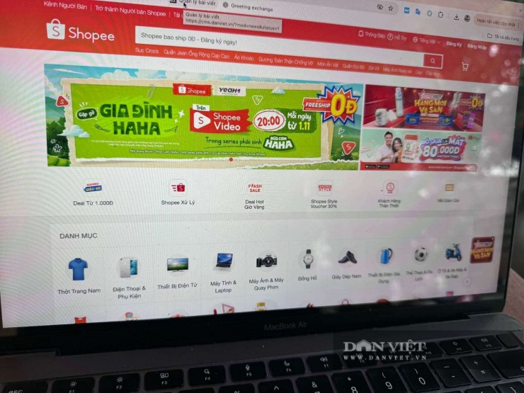 Sau TikTok Shop, đến lượt Shopee tăng phí sàn. Ảnh NT