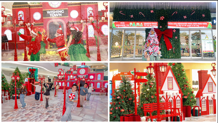 PARC Mall (547 - 549 Tạ Quang Bửu, phường Chánh Hưng) nổi bật như một “điểm đến muôn màu” của mùa lễ hội năm nay