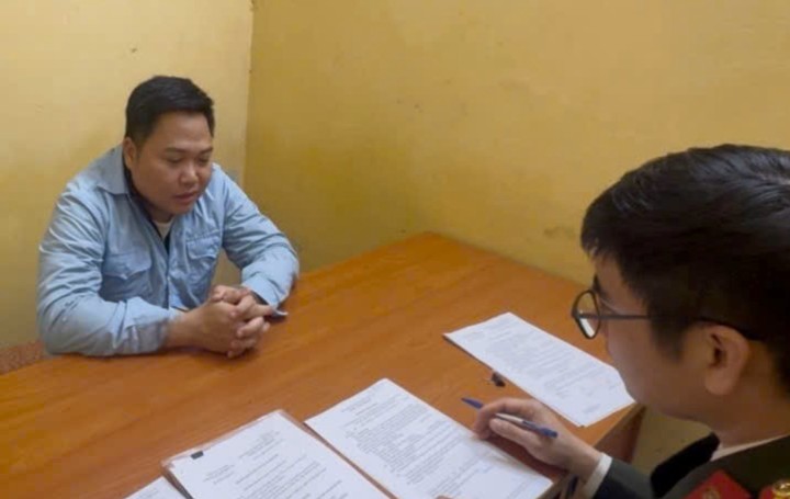 Bị can Nguyễn Văn Sáng.