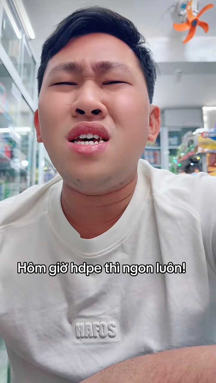 Câu nói HDPE thì ngon luôn đang lan truyền khắp mạng xã hội. (Ảnh: @maitrithuc2020)