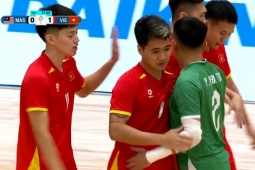 Video bóng đá futsal nam Việt Nam - Malaysia: Trả giá sai lầm, rượt đuổi 6 bàn (SEA Games 33)