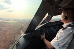 Sân bay Long Thành từ góc nhìn buồng lái phi công