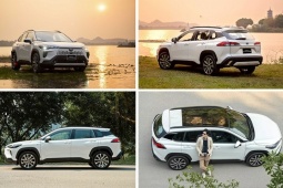 So kè kẹt xe Hà Nội: Corolla Cross Hybrid "ăn đứt" so với Kona xăng