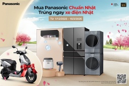 Ưu đãi tết 2026 “Mua Panasonic chuẩn Nhật trúng ngay xe điện Nhật”: Panasonic tiếp tục khẳng định giá trị Nhật Bản trong từng sản phẩm trao tay